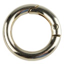 OTVÁRACÍ KRUH SHAKEL KARABÍNA KRUHÁ 20MM - ZLATÁ