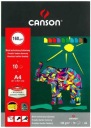 Technická podložka Canson A4, farebná, 10 listov.