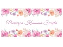 Veľký plagát na prijímanie 70x33cm Prvé sväté prijímanie