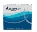 Atramentové kazety Waterman 6 ks. Modrá
