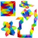 MAGIC RAINBOW SNAKE PUZZLE MAGIC SNAKE 36 EL FAREBNÝ