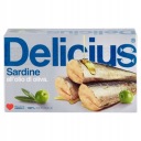 Delicius sardinky v olivovom oleji, 120 g
