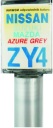 SUZUKI ZY4 AZUROVÁ SIVÁ LAKU NA ŠKRABANINY ARA