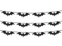 Girlanda Netopier halloweenska dekorácia 500cm 12ks