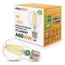 LED E27 6W Edison retro dekoratívna vláknová žiarovka