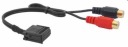 AUX-IN FORD 04- (ČIERNA MINI-FAKRA) 2xRCA