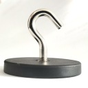 D43K HAK neodymový držiak gumový magnet 43mm 10kg