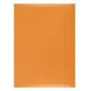 KANCELÁRSKA BROŽÚRA REBROVANÁ, KARTÓN A4, 300GSM, 3-PRSTOVÁ, ORANŽOVÁ