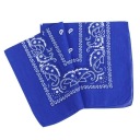 BANDANA, BANDANA, ŠATKA, MODRÝ POTAH