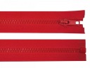 Členkový zips k bunde 75cm / ČERVENÝ