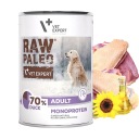 RAW PALEO Mono mokré krmivo pre psov Kačica 400g