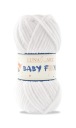 Biela priadza Luna Art BABY FOX 100-01