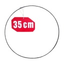 Prsteň lapač snov, ČIERNA, 35 cm