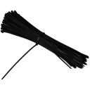Sťahovacie pásky 4,6x350mm Čierna 100 ks