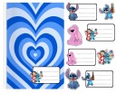 NÁLEPKY NA ZOZNÁMKY 8 ks - STICH STITCH + ZADARMO