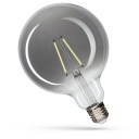 VEĽKÁ LED ŽIAROVKA FILAMENTOVÁ LED EDISON RETRO 8W E27 G125 TEPLÁ BIELA