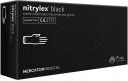 RUKAVICE NITRILOVÉ BEZ PÚDROVÉ RUKAVICE ČIERNA MERCATOR NITRYLEX 100 ks XS