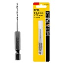 VŔTAČKA DO KOVU ŠESTIHRANNÁ RÝCHLA VÝMENA 2,5mm