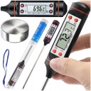 DIGITÁLNY KUCHYNSKÝ TEPLOMER NA MÄSO, VÍNO, LCD PIN SONDA