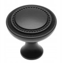 NÁBYTKOVÁ KĽÚČKA KĽÚČKA GTV IMPERIA MATT BLACK RETRO
