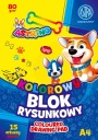 FAREBNÝ BLOK A4 15 LIST 80 GRAM ASTR