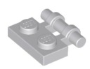 LEGO 1X2 S RÚČKOU SVETLO SIVÁ 2540 PRE 2 KS