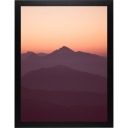 Rám 30x40 fotorámik plagát čierny rám