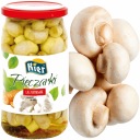 Celé huby marinované v slanom náleve 850g srdiečka