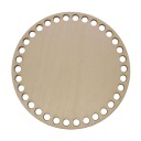 Macrame základňa na košík zo šnúrky, spodná časť tašky, 25cm 12mm