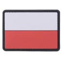 3D ZÁPLATA POĽSKEJ VLAJKY 75x50mm GF CORP PVC