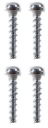 4X SILVER T8 TORX SKRUTKA PRE XBOX SÉRIE X S PAD