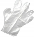 M HDPE fóliové rukavice, veľkosť 100