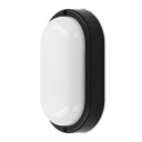 VONKAJŠIE NÁstenné MINI FASÁDNE LAMPA 12W IP54 ČIERNA