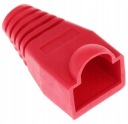 KRYT NA ZÁSTRČKU RJ45 ČERVENÁ 100 KS
