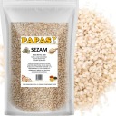 BIELY SEZAM 200G prírodný, aromatický, lúpaný, obilná KVALITA | PAPAS