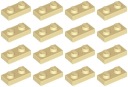 LEGO PLATE 3023 1x2 piesok NOVINKA (6g) == 16 ks.
