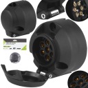 HAKA Zásuvka na príves 12V 24V 7 PIN