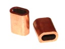 SVORKA NA LANÁ 3mm, MOSADZ - 01006