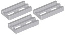 LEGO tanier 1x2 Gril J. Sivý 2412/4211350 x3