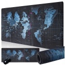 MOUSE PAD XXL herná myš mapa sveta na stôl 80x30 cm