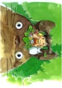 Anime Manga Plagát Tonari no Totoro tonoto_003 A3