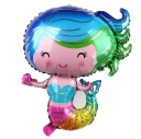 FÓLIOVÝ BALÓN MERMAID ARIEL PARTY dekorácia MERMAID NARODENINY