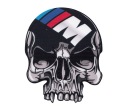 Nálepka Lebka z auta Motocykel BMW Lebka