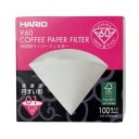 HARIO BIELE PAPIEROVÉ FILTRE PRE ODKAPÁVANIE v60-01 KARTÓN 100 ks
