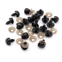 Nosy na hračky Bezpečné plastové 14x16mm 50 ks