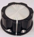 GOMBÍK POTENCIOMETRA S ALU KRYTOM -32MM