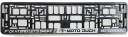 REGISTRAČNÝ RÁM MOTO SPIRIT F*CK HYBRID LET'S SMOKE BOARD FRAME