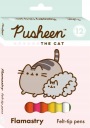 Bambino fixy, fixky, 12 farieb, mačka Pusheen