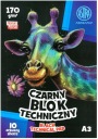 Technický BLOK A3 ASTRA 170g/10 ČIERNA