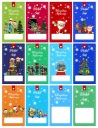SADA 12 DARČEKOVÝCH PRÍVESKOV MINECRAFT ROBLOX RAINBOW FRIENDS